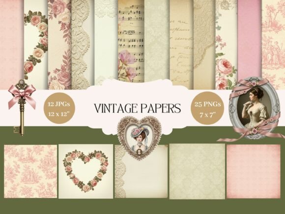 Download French Romance Scrapbook Bundle - French romance Collection