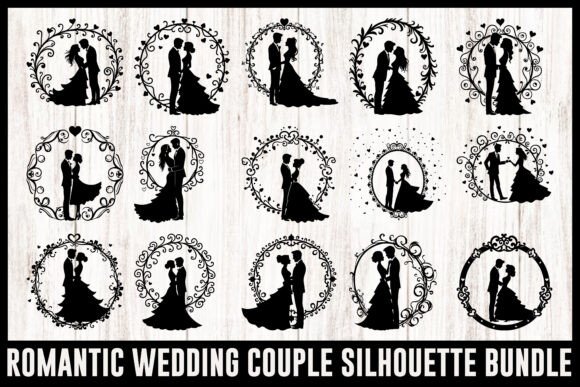 Download Romantic Wedding Couple Clipart Set - Wedding Collection