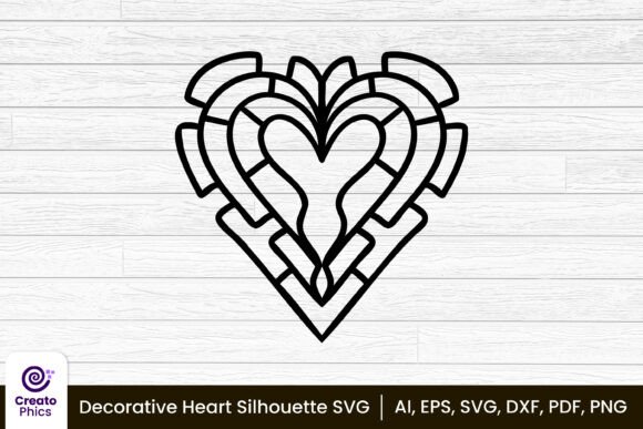 Download Heart Silhouette Love Printable SVG - Silhouette love Collection